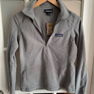 Patagonia Micro D Quarter-Zip Fleece NO TAGS. USED ONCE